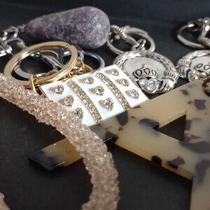Lot Of 6 Pretty Keychains